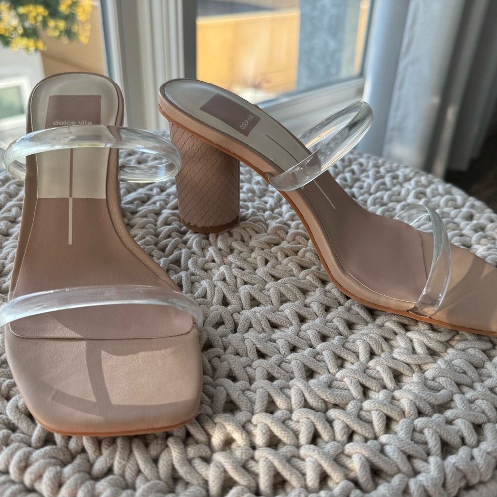 Dolce Vita Noles Sandal Clear Beige